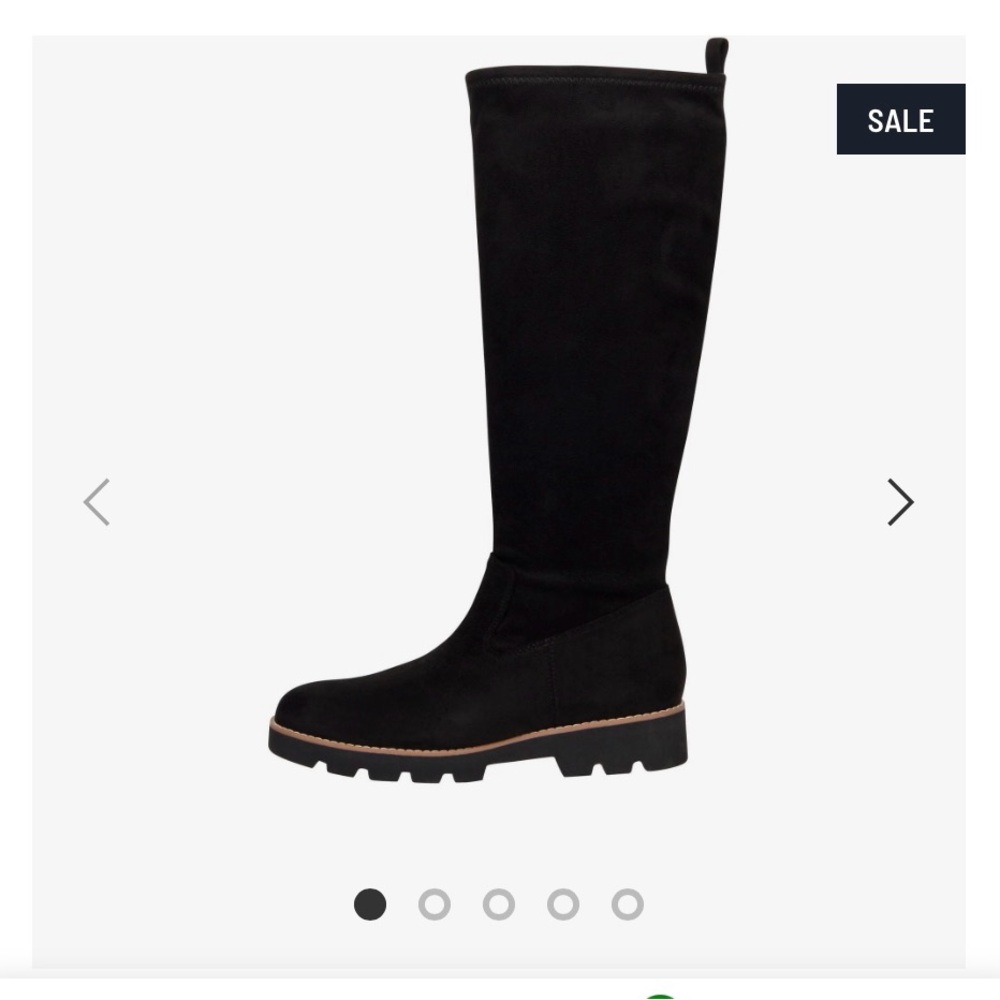 NEW Vionic Ashland Black Microfiber Boots